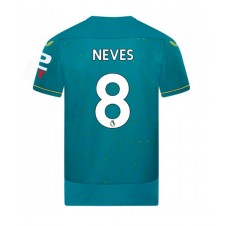 Wolves Ruben Neves #8 Bortedrakt 2022-23 Kortermet
